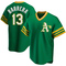 Green Luis Barrera Youth Oakland Athletics R Kelly Road Cooperstown Collection Jersey - Replica